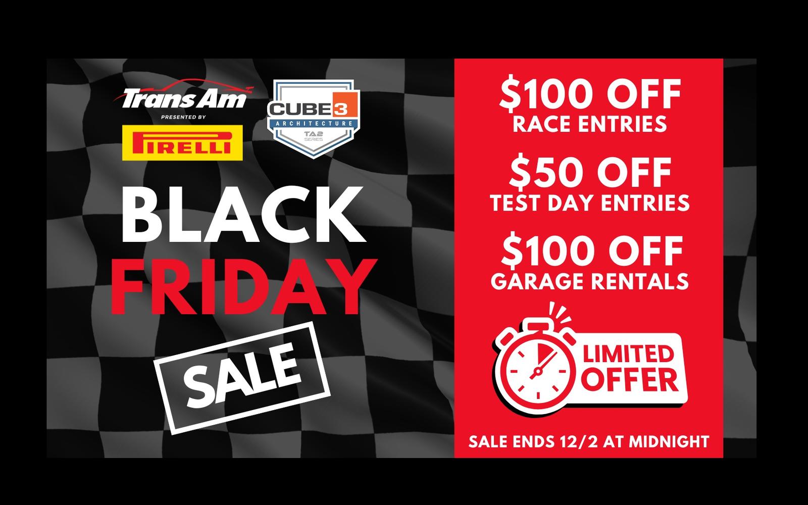 With 2025 Registration Open, Black Friday Savings Start Now